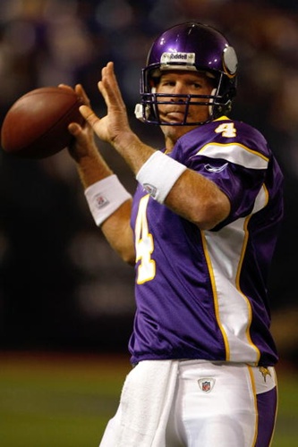 Favre/Peterson Minnesota Vikings Photo (AALU050)